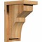 Ekena Millwork Monterey Rough Sawn Corbel w/Backplate, Western Red Cedar, 6"W x 8"D x 12"H COR06X08X12MON01RWR - alternate 1